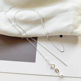 0.8mm Silver 925 Sterling Box Chain Necklace 18in