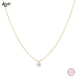 Sterling Silver INS Style Snake Heart Pendant Choker
