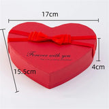 Rose Ring Jewelry Display Soap Flower Storage Case with Bear Doll