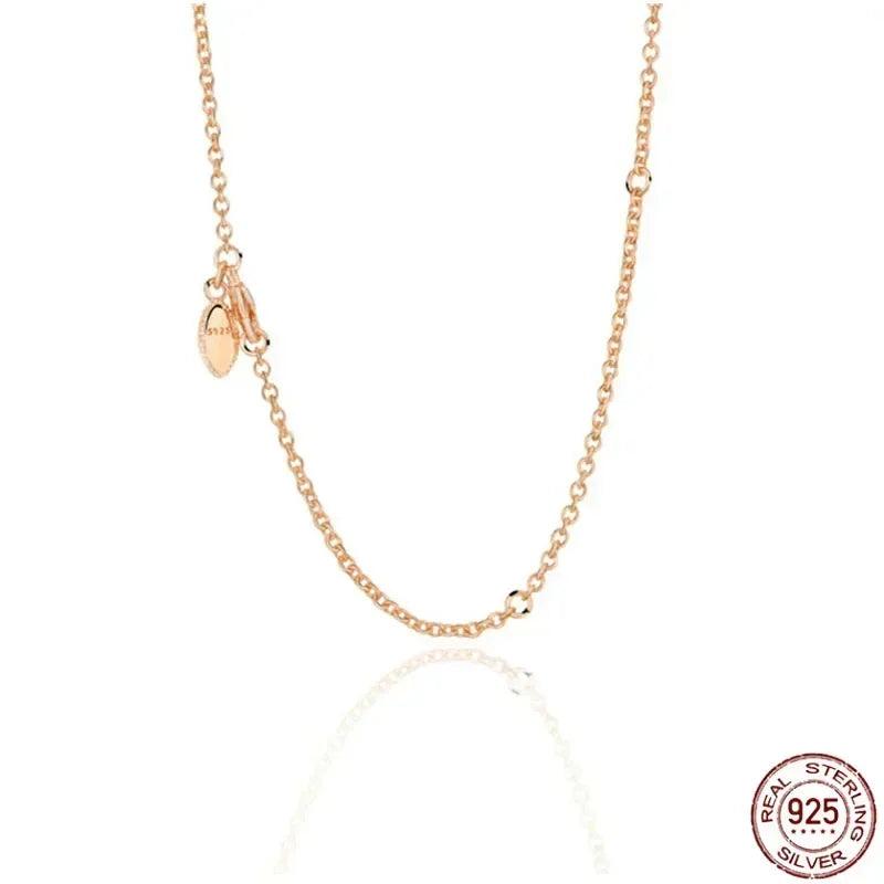 Classic Jewelry 925 Silver Heart Crystal Pendant Necklace for Mom