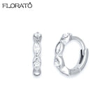 925 Silver Needle Small Hoop Earrings for Women