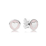 925 Silver Stud Earrings Zircon Wings Pumpkin Car