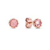 925 Sterling Silver Rose Series Earrings