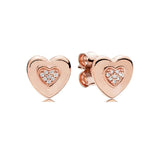 925 Sterling Silver Rose Series Earrings
