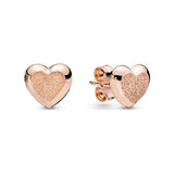 925 Sterling Silver Rose Series Earrings