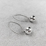 925 Sterling Sivler Small Ball Earrings for Women Wedding Party Bride Jewelry