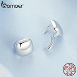 925 Silver Square Hoop Earrings, Hypoallergenic Lightweight Jewelry