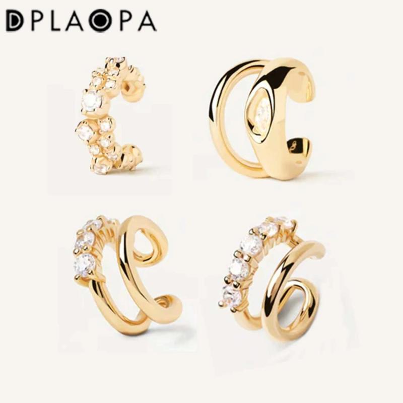 925 Silver Single Ear Cuff No Piercing Women Earring