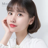 925 Silver Enamel Butterfly Stud Earrings Sweet Tiny Ear Pin