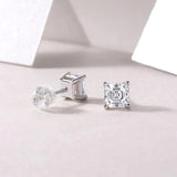 Moissanite Earring 1Ct S925 Silver Women Anniversary