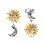 925 Silver Heart Hoop & Stud Earrings for Women