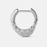 925 Sterling Silver Regular Hoops Piercing Pendiente Clips