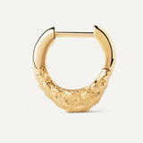 925 Sterling Silver Regular Hoops Piercing Pendiente Clips