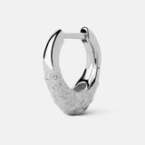 925 Sterling Silver Regular Hoops Piercing Pendiente Clips