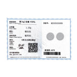 Colusiwei 925 Silver Round Zirconia Stud Earrings for Women