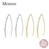 925 Sterling Silver Geometric Drop Earrings for Women Girls