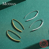 925 Sterling Silver Geometric Drop Earrings for Women Girls