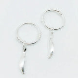 925 Sterling Silver Earrings for Women, Children, Small Eardrop Pendant