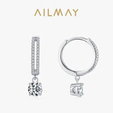 925 Sterling Silver Zircon Drop Earring for Women