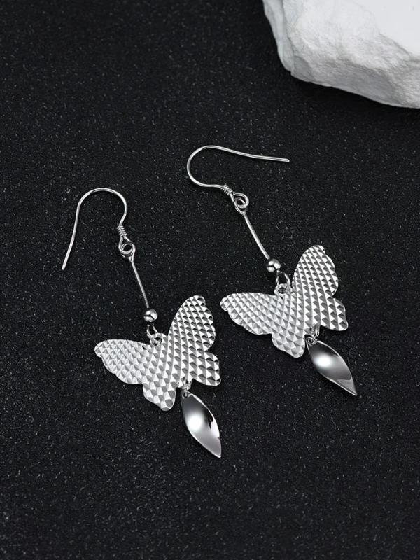 925 Silver Butterfly Pendant - Birthday Gift for Girlfriend