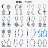 925 Silver Sun & Moon Glow Earrings