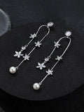 925 Silver Snowflake Pendant for Her