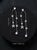 925 Silver Snowflake Pendant for Her