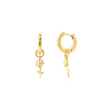 925 Silver Pineapple Pendant Drop Earrings Women Dangle Huggie Jewelry