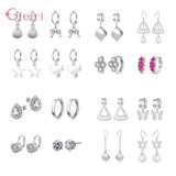 925 Silver Earrings Jewelry Sets for Women - Multiple Styles in One Set