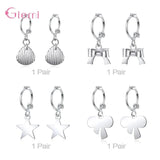 925 Silver Earrings Jewelry Sets for Women - Multiple Styles in One Set