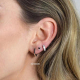 Real Silver 925 Earrings For Women Geometry Drop Earrings