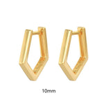 Real Silver 925 Earrings For Women Geometry Drop Earrings
