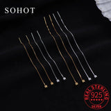 925 Silver Square Tassel Drop Earrings for Women