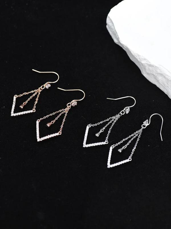 925 Silver Earrings Women's Birthday Gift Girlfriend