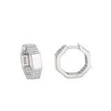Japan & South Korea 100% 925 Pure Silver Zircon Earrings
