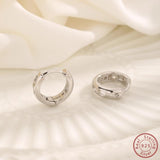 925 Silver Zircon Women's Earrings Gift
