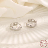 925 Silver Zircon Women's Earrings Gift