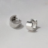 925 Sterling Silver 5mm Hoop Earrings for Women Classic Jewelry