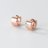 925 Sterling Silver 5mm Hoop Earrings for Women Classic Jewelry