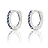 Crystal Zircon 925 Silver Drop Earrings for Women Wedding Jewelry