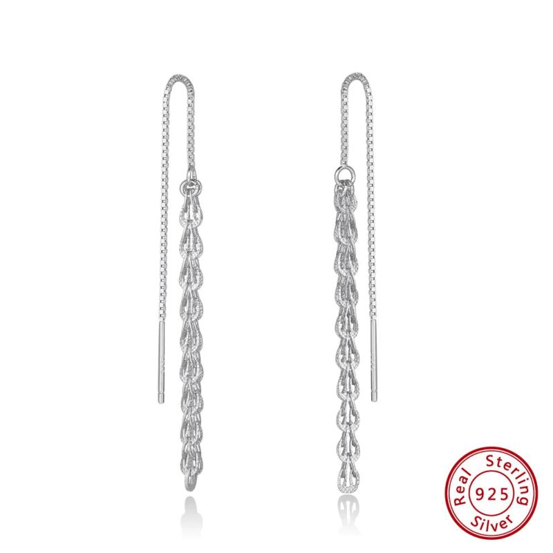 925 Silver Phoenix Dangle Earrings for Women, Party Jewelry