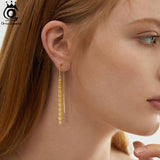 925 Silver Phoenix Dangle Earrings for Women, Party Jewelry