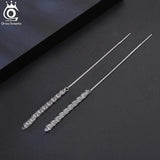 925 Silver Phoenix Dangle Earrings for Women, Party Jewelry