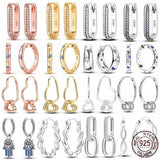 925 Silver Starlight Earrings for Women's Jewelry Gift