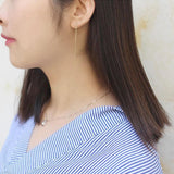 925 Silver Chain Long Drop Earrings 14K Female Celebrity Jewelry
