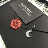 Moon Charm Pendant 925 Silver Gift For Women