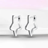 925 Silver Flower Insect Glow Bee Fish Earrings Women Luminous Jewelry