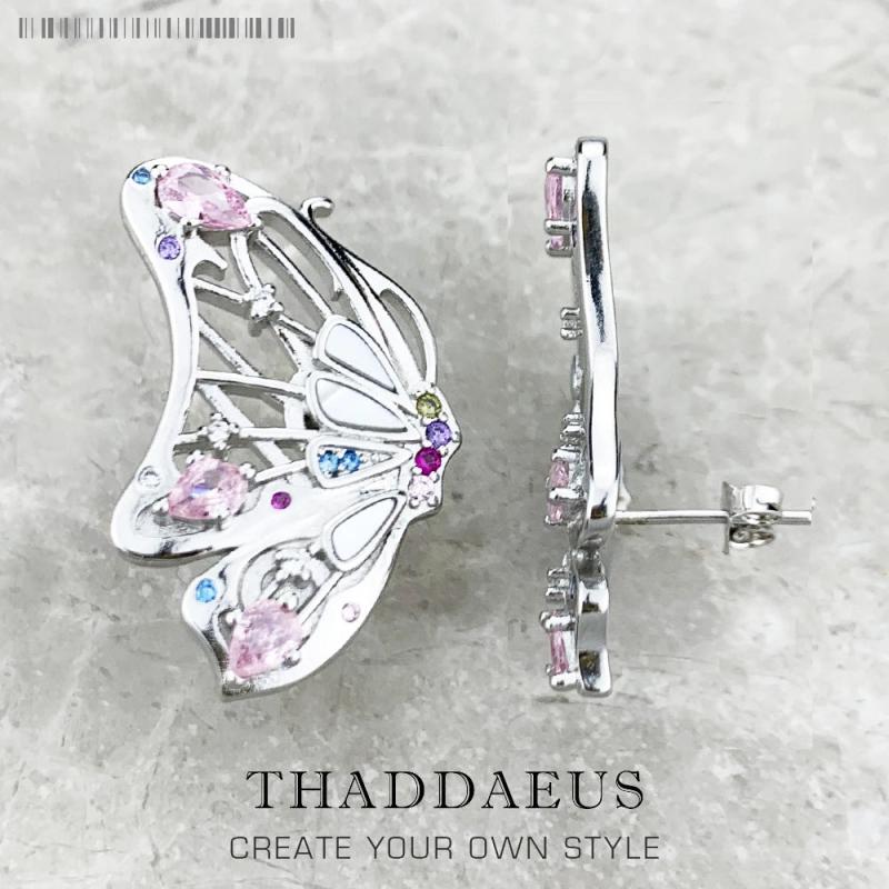 Butterfly Earrings in 925 Sterling Silver