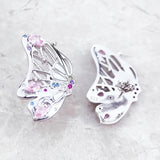 Butterfly Earrings in 925 Sterling Silver
