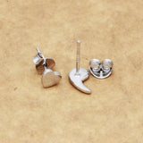 Semicolon Awareness 925 Silver Earrings Mental Health Jewelry for Women